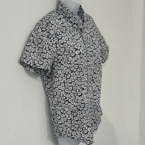 J Crew Flex Washed Slim Button Down Size M - Picture 2 of 4